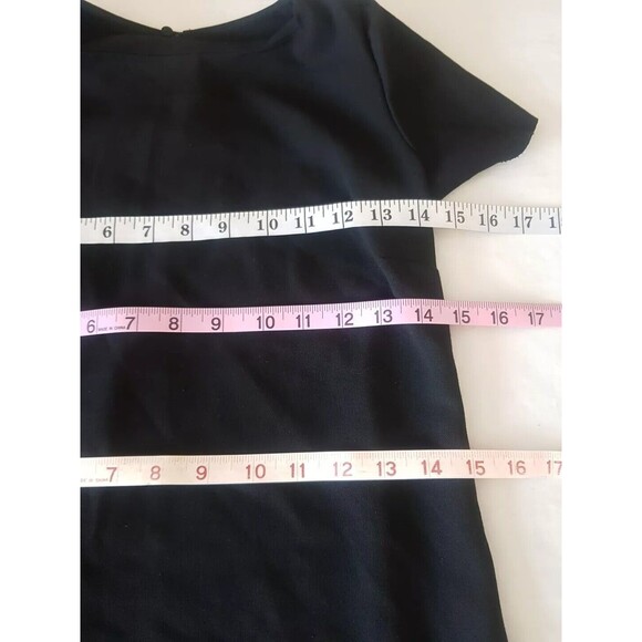 Zara Womens Dress Size XS Black Mini Short Sleeve Short Corporate Work Office - Picture 9 of 16